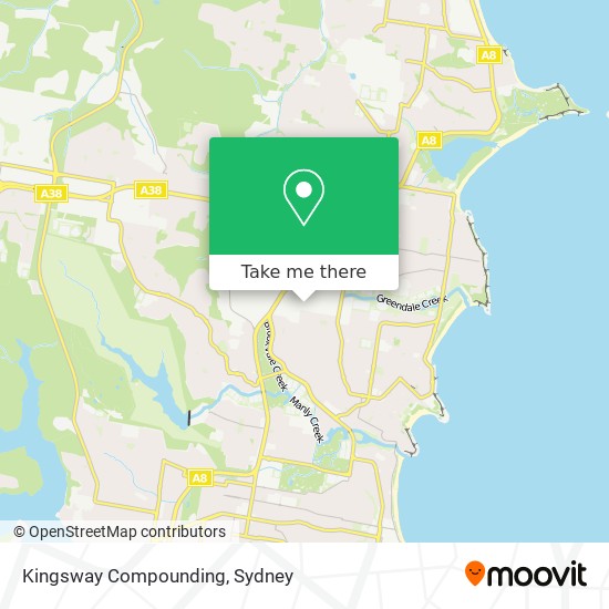 Mapa Kingsway Compounding