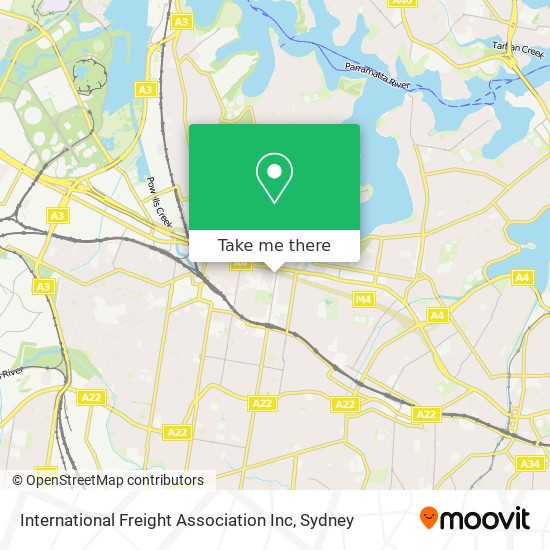 International Freight Association Inc map