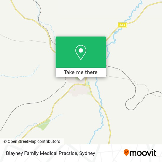 Blayney Family Medical Practice map