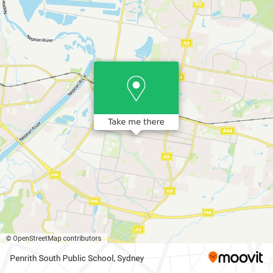 Penrith South Public School map