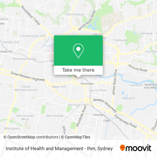 Institute of Health and Management - Ihm map