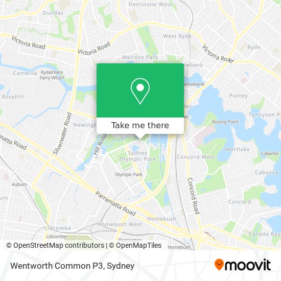 Wentworth Common P3 map