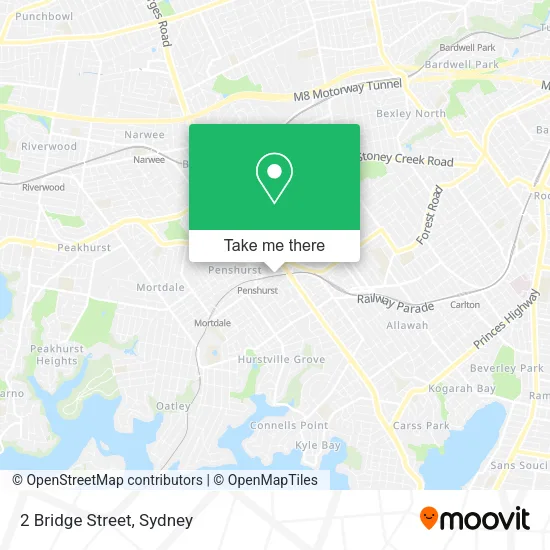 2 Bridge Street map