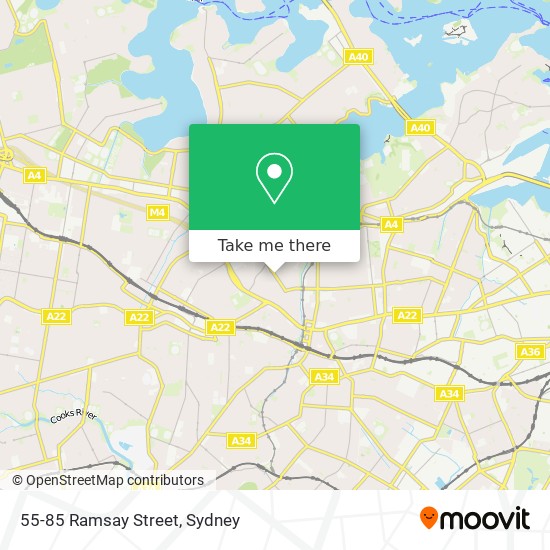 Mapa 55-85 Ramsay Street