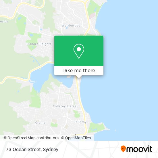 73 Ocean Street map