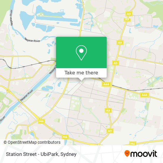 Station Street - UbiPark map