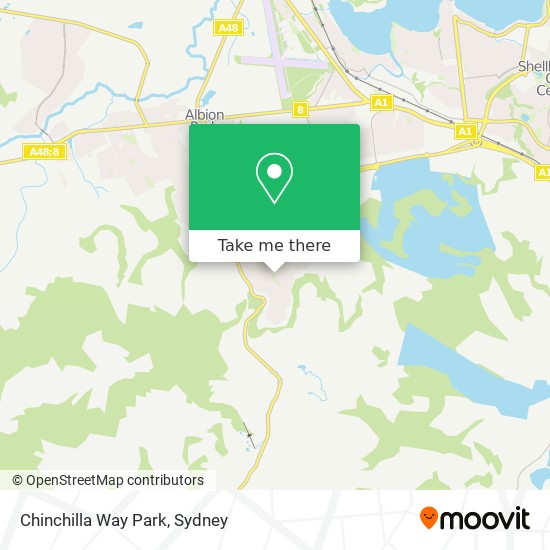 Chinchilla Way Park map