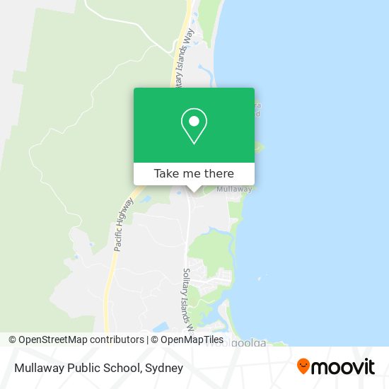 Mullaway Public School map