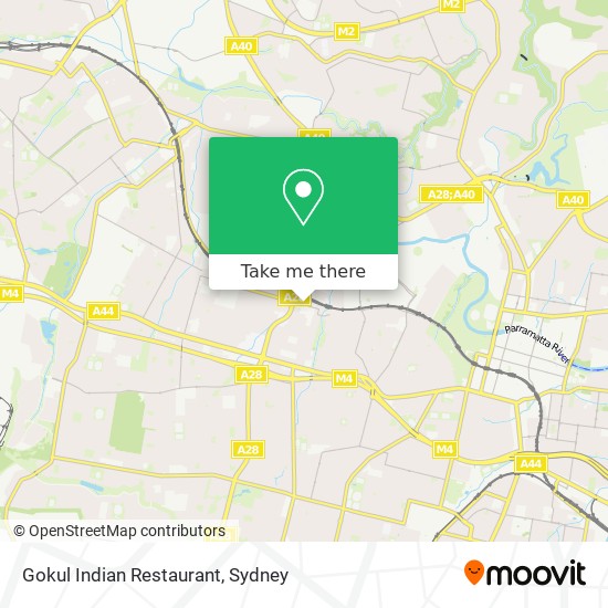 Gokul Indian Restaurant map