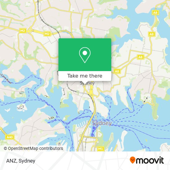 ANZ map