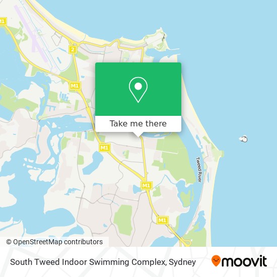 Mapa South Tweed Indoor Swimming Complex