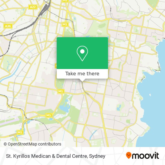 St. Kyrillos Medican & Dental Centre map