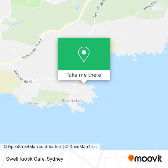 Swell Kiosk Cafe map