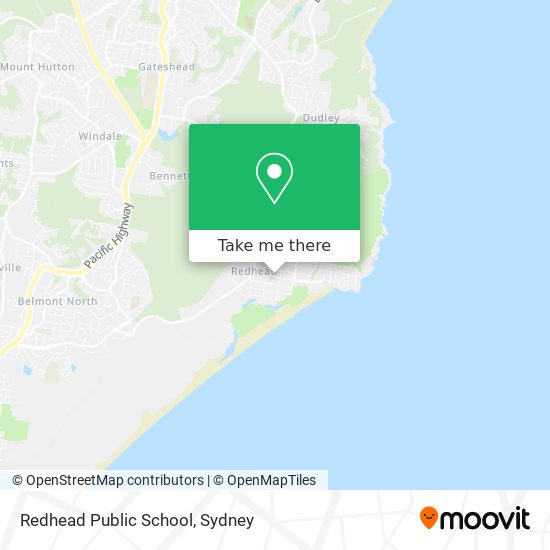 Redhead Public School map