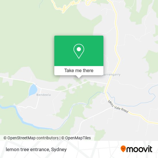 lemon tree entrance map