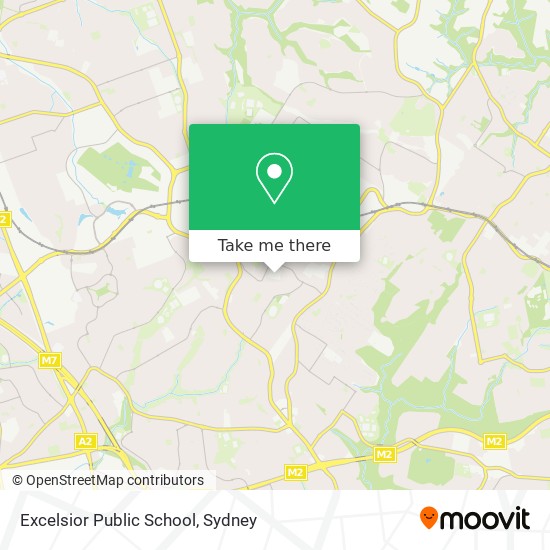 Excelsior Public School map