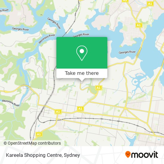 Kareela Shopping Centre map