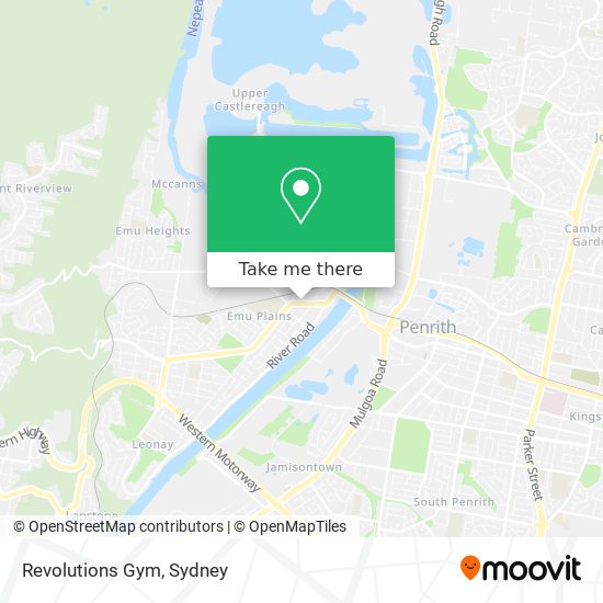 Revolutions Gym map