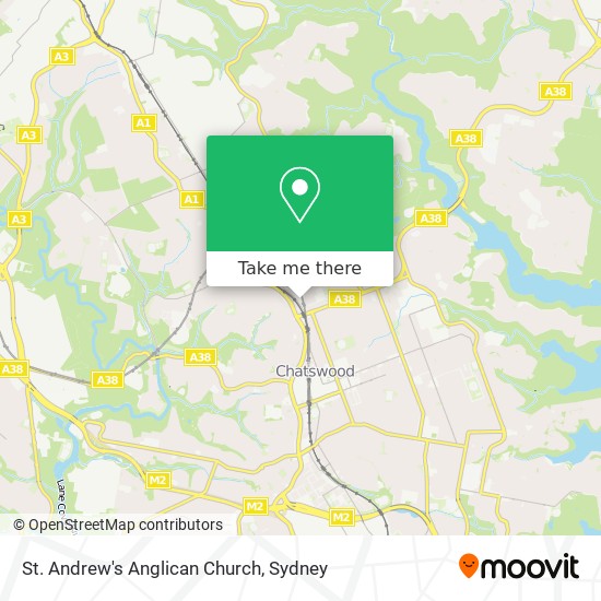 St. Andrew's Anglican Church map