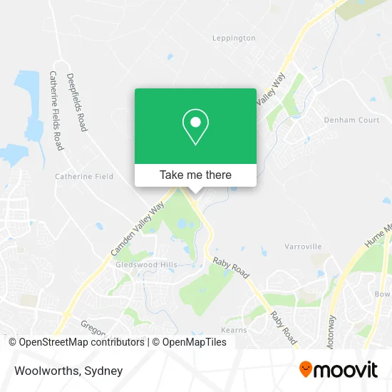 Woolworths map