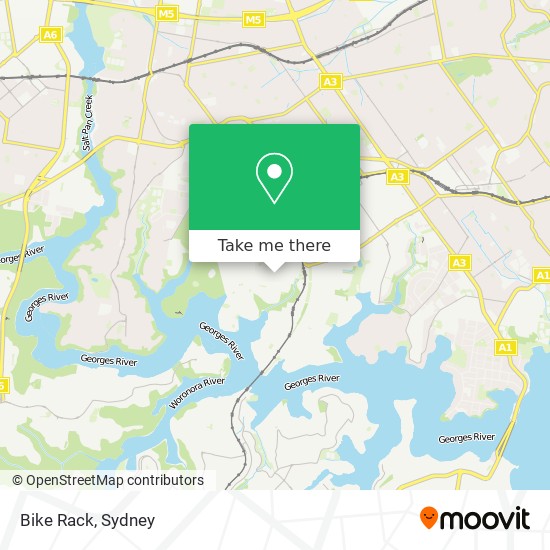 Mapa Bike Rack