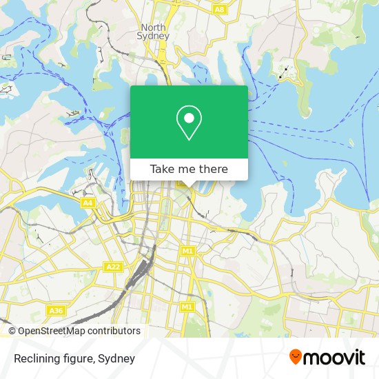 Reclining figure map