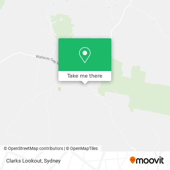 Clarks Lookout map