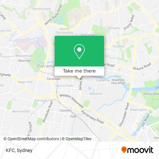 KFC map