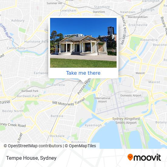 Tempe House map