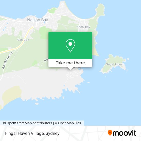 Fingal Haven Village map
