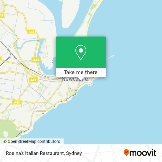 Rosina’s Italian Restaurant map