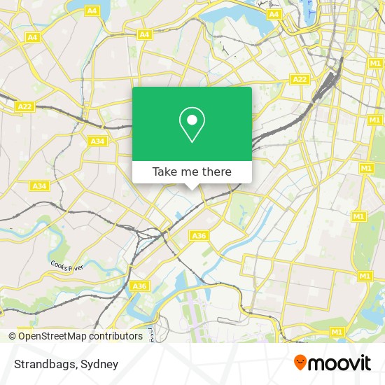 Mapa Strandbags