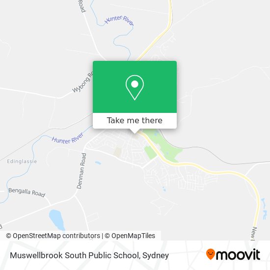 Muswellbrook South Public School map