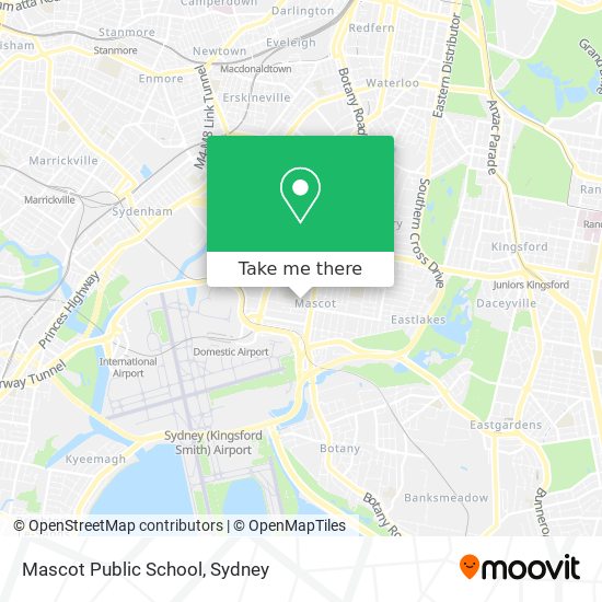 Mascot Public School map