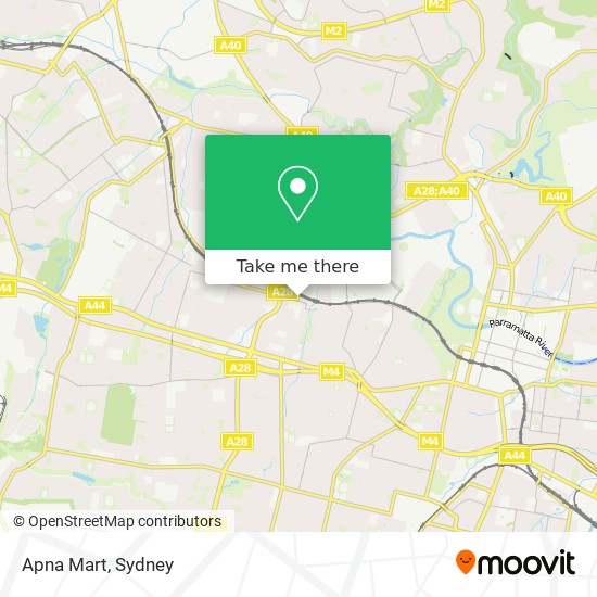 Apna Mart map