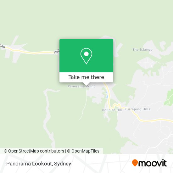 Panorama Lookout map