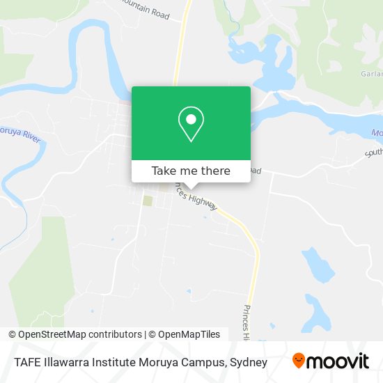 TAFE Illawarra Institute Moruya Campus map