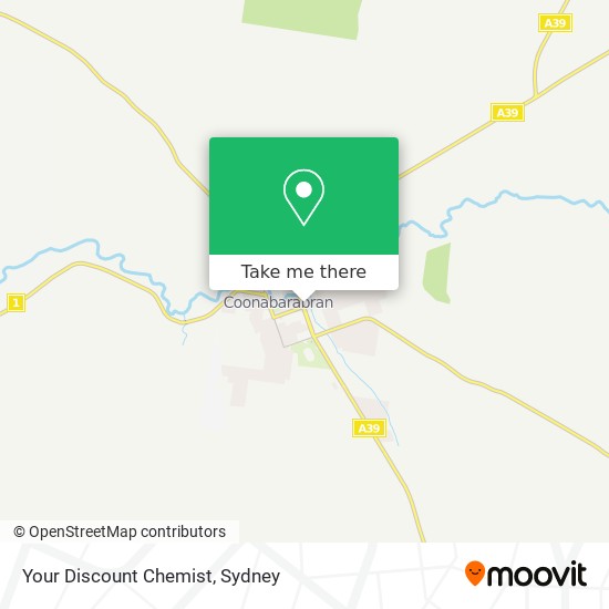 Your Discount Chemist map