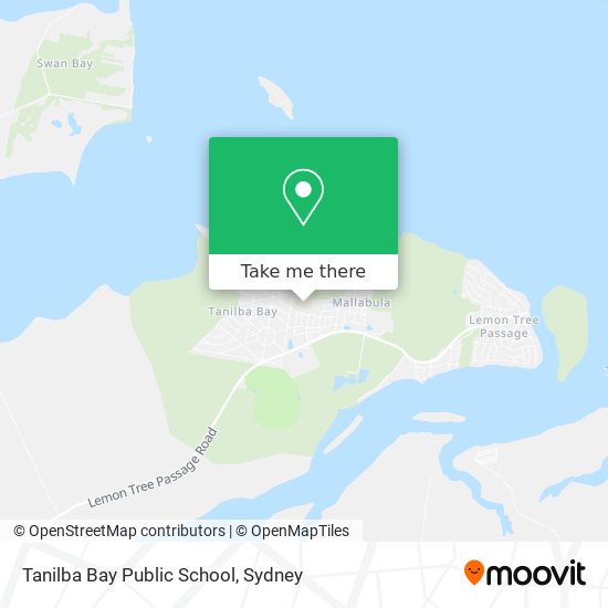 Tanilba Bay Public School map