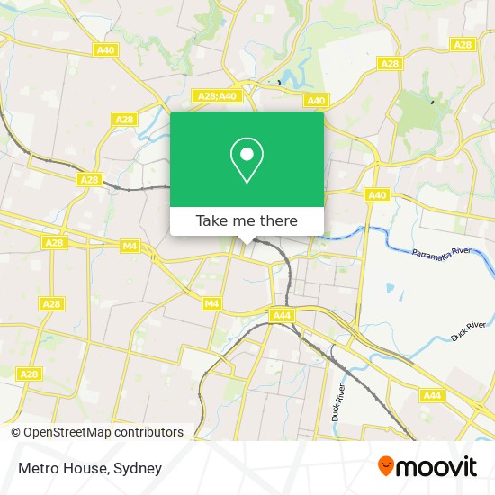Metro House map