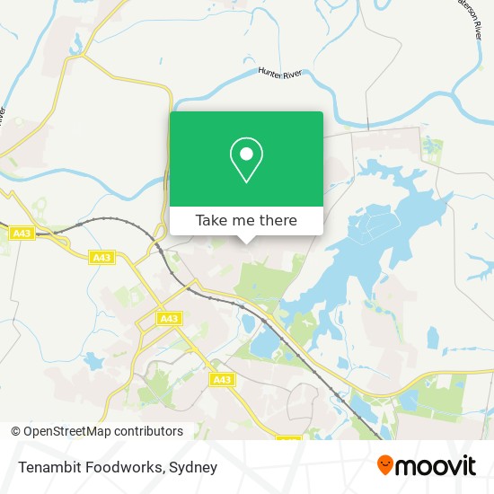 Tenambit Foodworks map