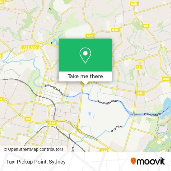 Taxi Pickup Point map