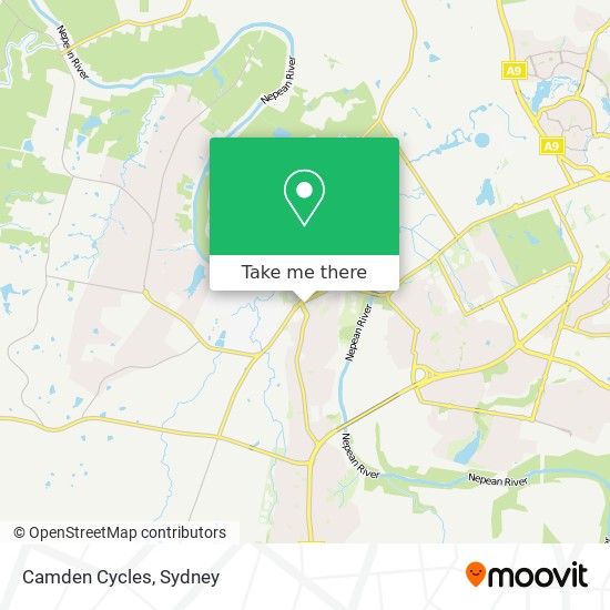 Camden Cycles map