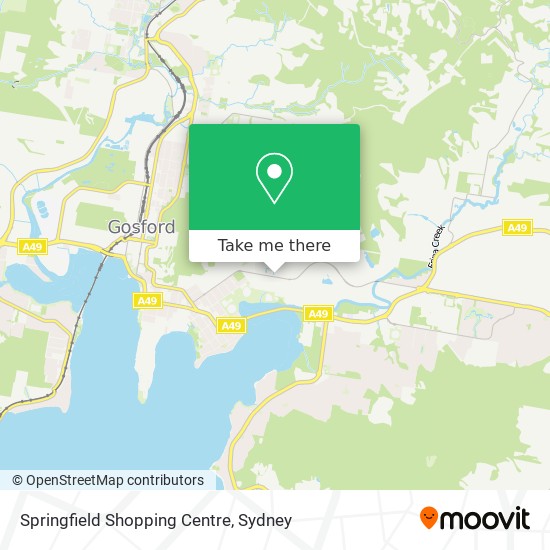 Springfield Shopping Centre map