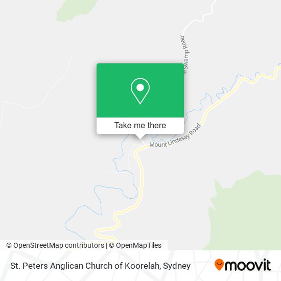 St. Peters Anglican Church of Koorelah map