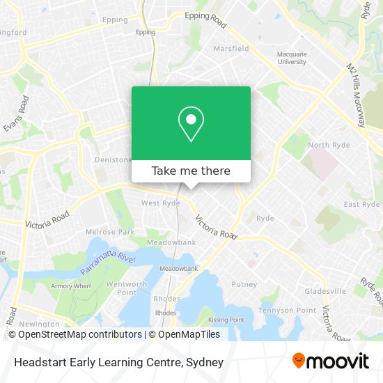 Headstart Early Learning Centre map