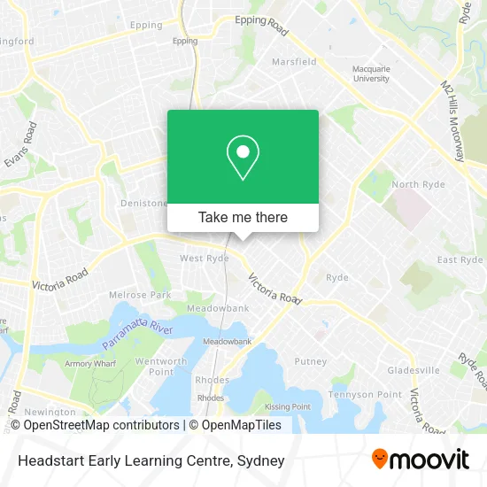 Headstart Early Learning Centre map