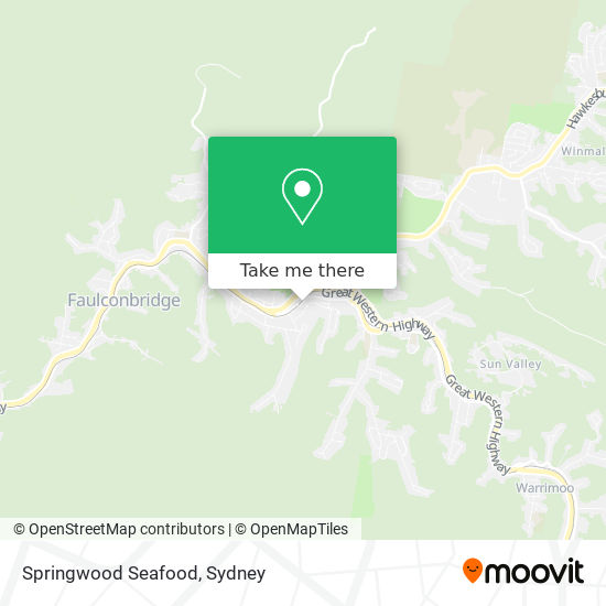 Springwood Seafood map