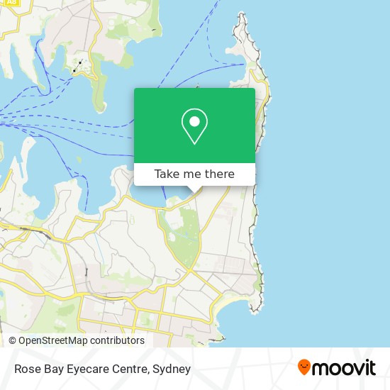 Rose Bay Eyecare Centre map