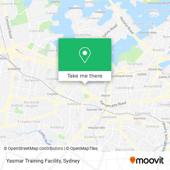 Yasmar Training Facility map